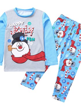 Christmas pajamas family set Xmas snowman Adult child pyjama
