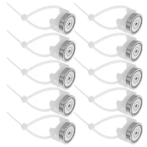 10Pcs Magnetic Zip Ties Nylon Cable Ties Magnetic Cable
