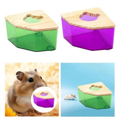 Hamster Sand Bath Box Acrylic Digging Sand Container