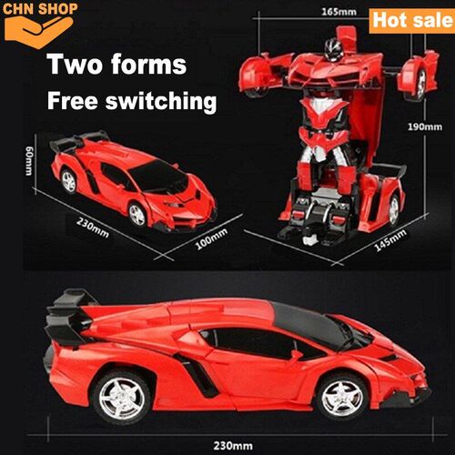 Remote control toy car Childrens Toys Deformation toy car