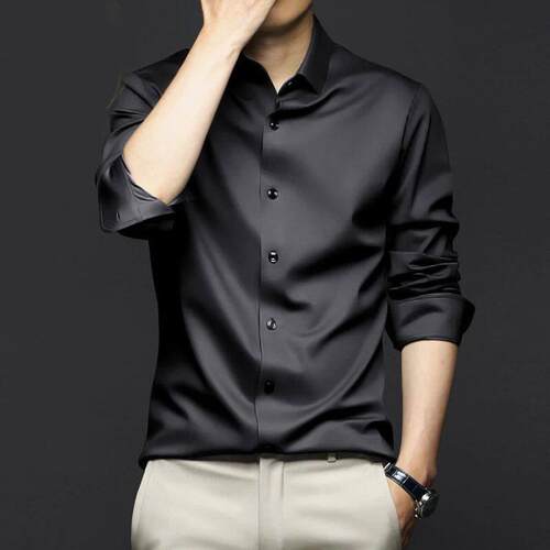 6XL Large High Quality Formal Dress Autumn and Winter Mens