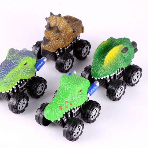 Dinosaur Car Triceratops Dinosaur Head Inertia Car Pullback