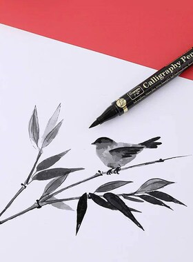 3 pcs/lot Double head Hand Lettering Pens Chinese Calligraph