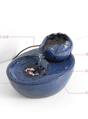 Automatic Cat Fountain Water Drinking Feeder Bowl Pet