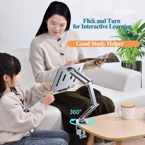 Oatsbasf Laptop Stand Clamp Tablet Hightening Support Holder