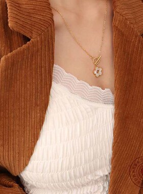 Wind temperament elegant personality wild cross chain OT buc
