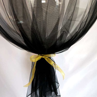 Flash mesh Tanabata wedding wedding chair back decoration ba