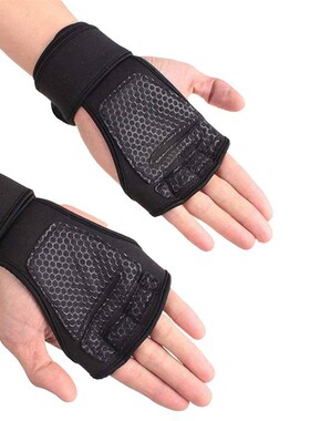 1 Pairs Weightlifting Training Gloves for Men Women Fitness