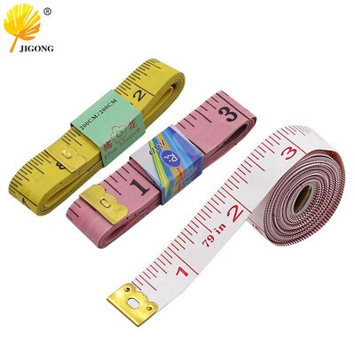 PVC Fiber Tape Measure 1.5 M 2 Meters Centimeter Inch Foot T