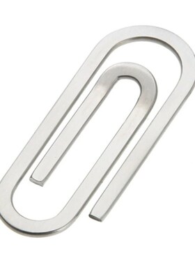 Money Clips Creative Stainless Steel Metal Paper Clip Holder