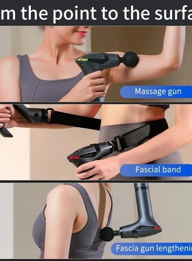 Hot Selling Long-handle Electric Massage Gun: Multifunctiona