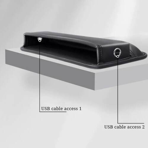Leather Car Seat Gap Filler Organizer and Storages Automotiv