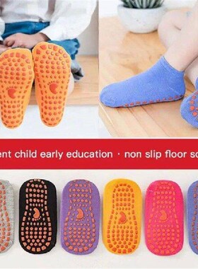 1Pair Women Yoga Socks Anti-slip Non Skid Ankle Socks With
