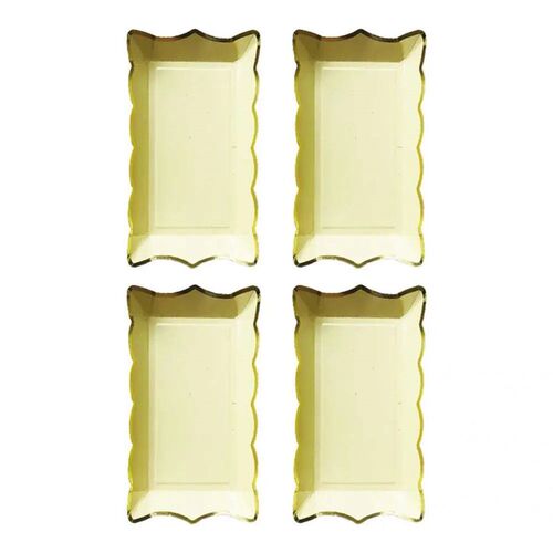 Rectangular Paper Tray Disposable Cake Fruit Tray Barbecue P