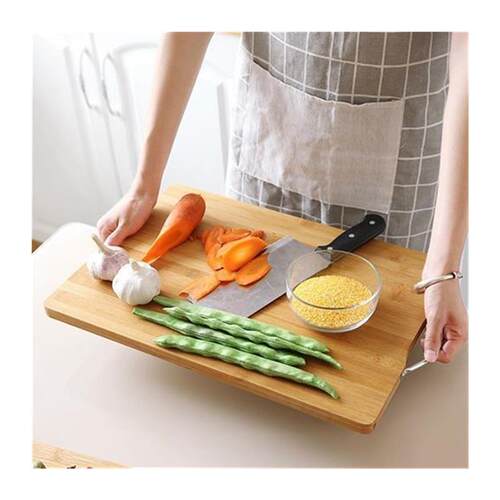 Kitchen Bamboo Chopping Block Tool Wooden Cutting Board for