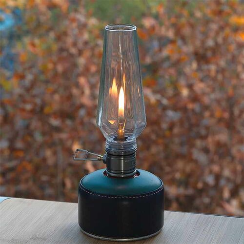 Outdoor Gas Candle Lamp Tent Lantern Light Camping Tourist T