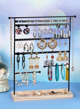 Jewelry Organizer Display Stand Earrings Necklace Bracelets