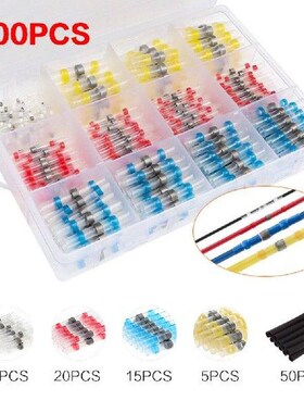 100/280/300/500/600/800PCS Waterproof Solder Ring Heat