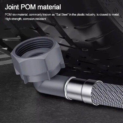 Plastic Washing Machine Hose with 90 Degree Bend