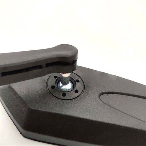 Rearview Mirrors Black Handlebar Mirror Glass Plastic