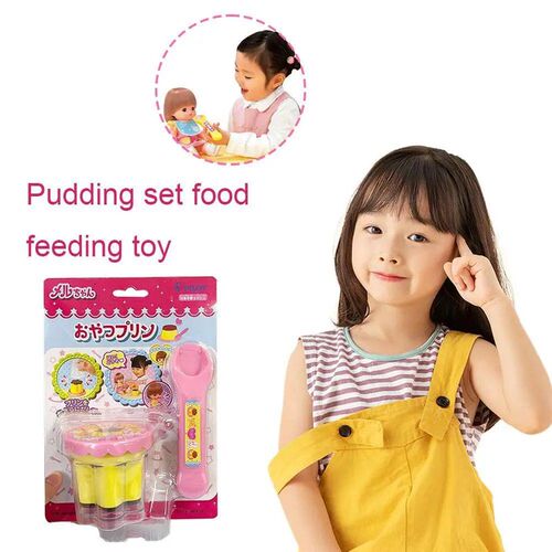 Food Feeding Pudding Feeding Toy Desktop Ornament Cute Pink