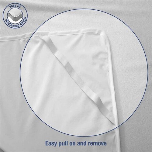 Waterproof Bed Sheet For Maress Pad & Topper With Band Bed P