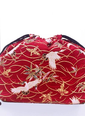 1Pc Japanese Style Drawstring Lunch Box Storage Bag For Trav