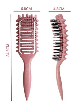 Curly Hair Brush Hollow out Curl Define Styling Brush Beard