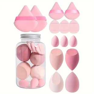 12/14Pcs Makeup Sponge Cosmetic Puff Foundation Sponges Blen
