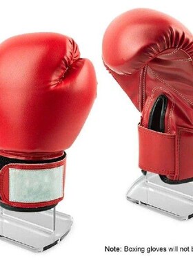Boxing Glove Storage Holder 2 Pcs Acrylic Vertica Display