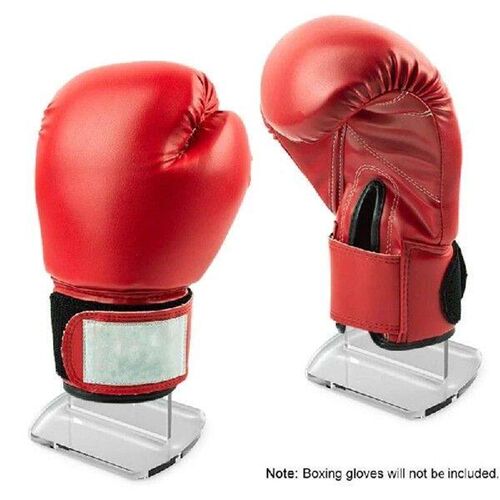 Boxing Glove Storage Holder 2 Pcs Acrylic Vertica Display