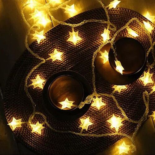Manufacturer direct sales LED star light string, colorful f