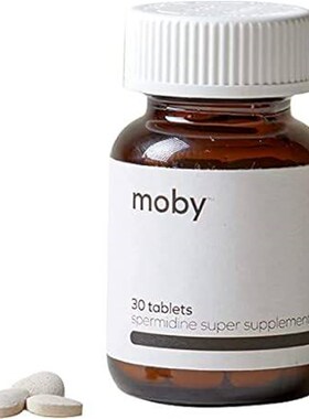 Moby Spermidine Supplement - Over 100x More Potent Than W