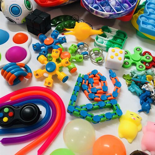 BEST Fidget Toys Pack Anti Stress Toy Set Marble Relief