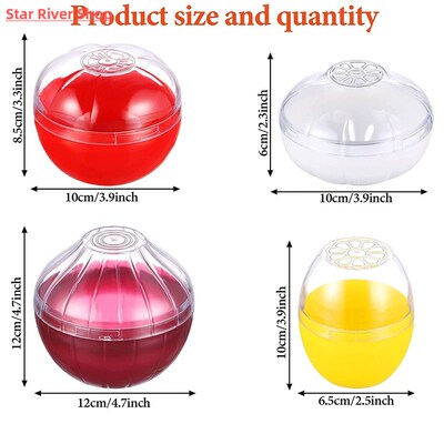 Reusable Food Saver Box Tomato Garlic Onion Lemon Keeper Ref