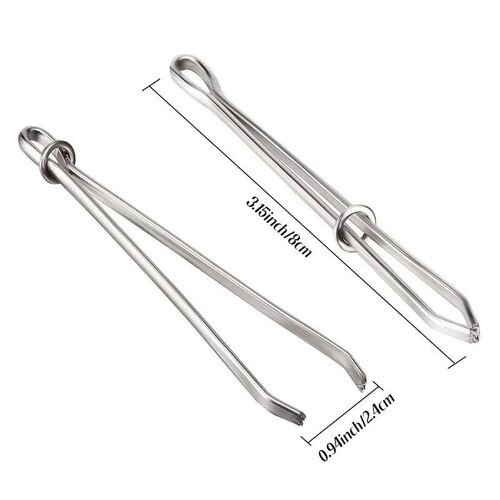 2pcs/Set Stainless Steel Garment Clips Sewing DIY Tools