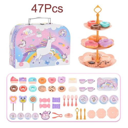 Childrens Pretend Play Afternoon Tea Plastic Unicorn Cup De