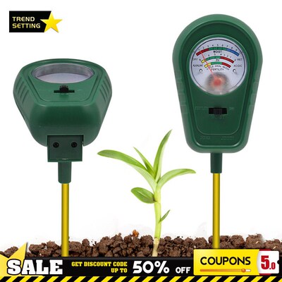 3in1 Soil Moisture Fertility PH Meter 1 Pin Detector For Gar