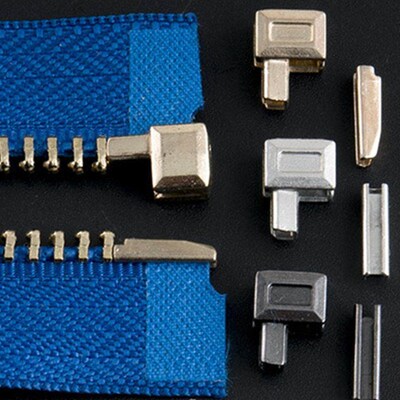 10 Sets Metal Repair Zipper Stopper Open End Zipper Sewing S