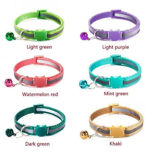 Options 1 pcs Cat Head Pattern Adjustable Size Reflective
