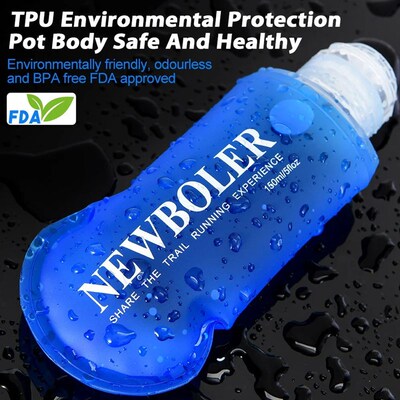 150ml/250ml/500ml Outdoor Collapsible Silicone Bite Size Wat