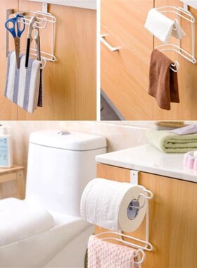 Toilet Tissue Paper Holder Shelf Bathroom kitchen Towel Roll
