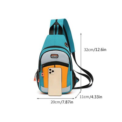 Chest Bag For Men And Women Can Be Worn With One Shoulder An