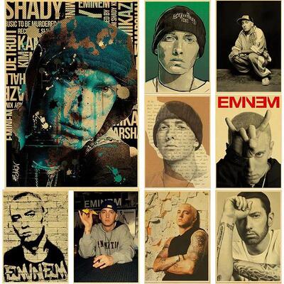 Eminem Posters 8 Mile Poster Hip Hop Rapper Singer Eminem Po