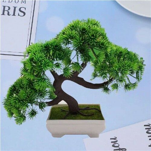 Simulated Plant Pot Green Potted Simulation Pine Greeting