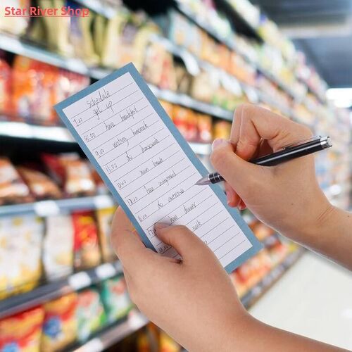 Magnetic Planners Fridge Notes Book Grocery Shopping List to