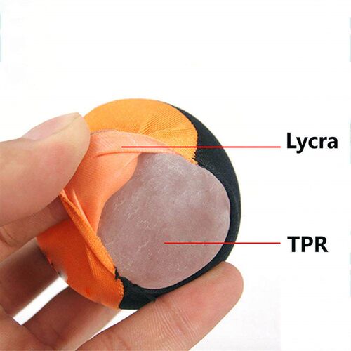 1pc 5.5cm TPR Water Bouncing Ball Surf Skimming Jumper Pool