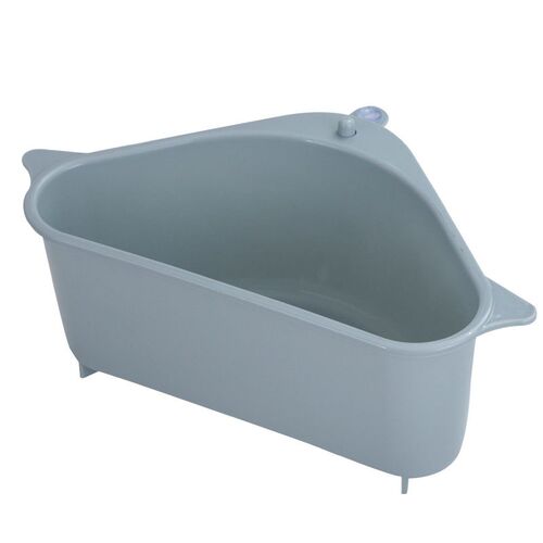 Kitchen Sink Drain Storage Basket Triangular Plastic Storage