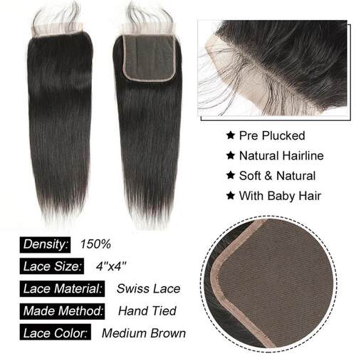 Long Straight Human Hair Bundles Malaysian Weaving with Cosu