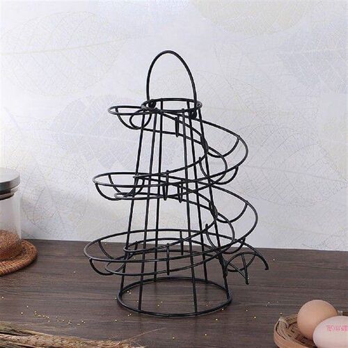 Spiral Egg Rack Egg Display Rack Multi-functional Spiral